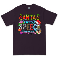 Plum festive speech therapist tribute Premium Tee - CowhideDigitalArt