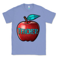 Colony Blue apple teacher Classic Tee - BarkalooDesign