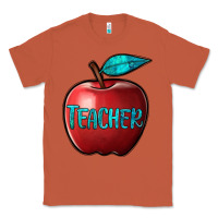 Copper apple teacher Classic Tee - BarkalooDesign