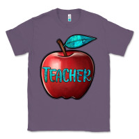 Lavender apple teacher Classic Tee - BarkalooDesign