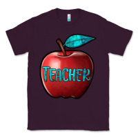 Plum apple teacher Classic Tee - BarkalooDesign