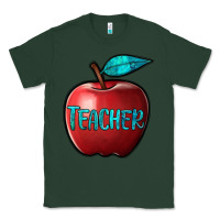 Sports Green apple teacher Classic Tee - BarkalooDesign