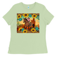 Matcha cowgirl Ladies Tee - Artiststas