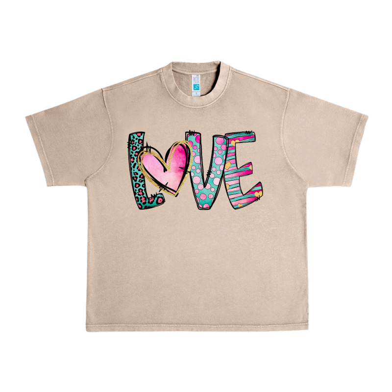 Valentine Love Urban Heavy Tee by CowhideDigitalArt | Teevron