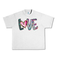 Lunar Rock Valentine Love Urban Heavy Tee - CowhideDigitalArt