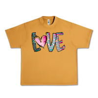 Peanut Butter Valentine Love Urban Heavy Tee - CowhideDigitalArt
