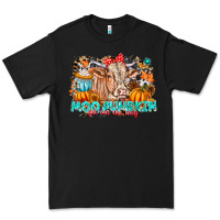 Black Moo Pumpkin Get Out The Way Premium Tee - CowhideDigitalArt