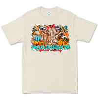 Bone Moo Pumpkin Get Out The Way Premium Tee - CowhideDigitalArt