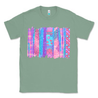 Sage Pink Easter Brushstrokes Classic Tee - BundleAndBundleShop