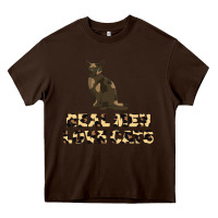 Chocolate Brown Real Men Love Cats Heavy Core Tee - Bettercallsaul