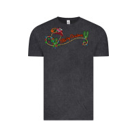 Vintage Black merry christmas western Vintage Tee - CowhideDigitalArt