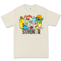 Hello Summer Drink Premium Tee | Teevron