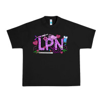Black Valentine LPN Urban Heavy Tee - CowhideDigitalArt