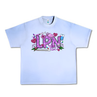 Grape Ice Valentine LPN Urban Heavy Tee - CowhideDigitalArt