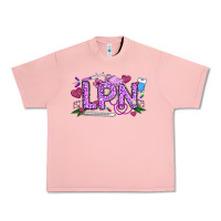 Salmon Valentine LPN Urban Heavy Tee - CowhideDigitalArt