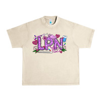 Sandshell Valentine LPN Urban Heavy Tee - CowhideDigitalArt