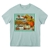 Autumn Leaves And Pumpkins Please Mouse Pad Heavy Core Tee | Teevron