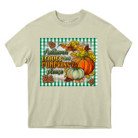 Mossy autumn leaves and pumpkins please mouse pad Heavy Core Tee - BundleAndBundleShop