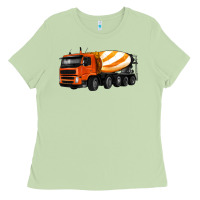 Matcha cement truck Ladies Tee - Artiststas