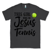 Smoke this girl runs on jesus and tennis Classic Tee - DesigneFamous