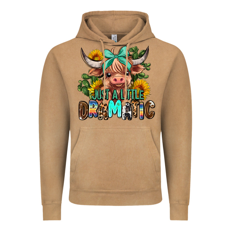 Just A Little Dramatic Vintage Hoodie by AdoDesignShop | Teevron