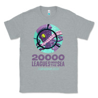 Heather Grey 20000 leagues under the sea   movie Classic Tee - DesigneFamous