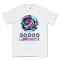 White 20000 leagues under the sea   movie Classic Tee - DesigneFamous