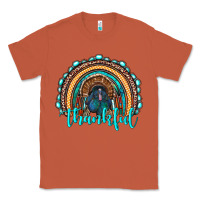 Copper western thanksgiving rainbow with turkey Classic Tee - RanaPortraitStore