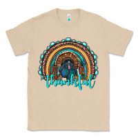 Mushroom western thanksgiving rainbow with turkey Classic Tee - RanaPortraitStore