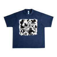 Navy cowhide Urban Heavy Tee - RanaPortraitStore
