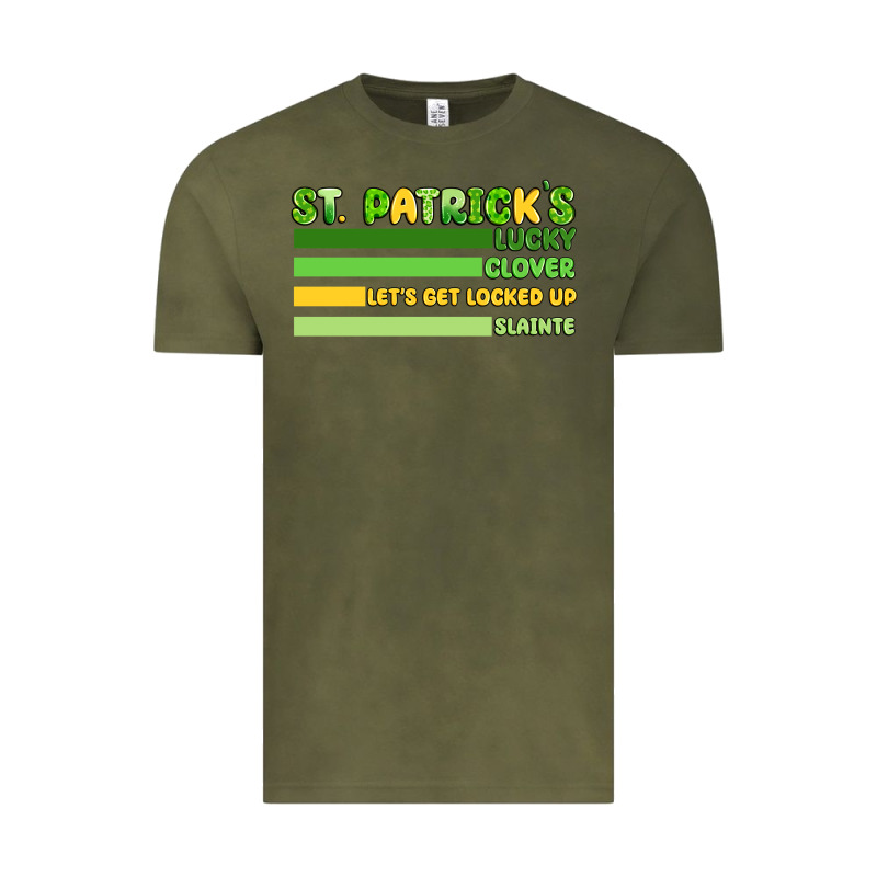 St. Patrick's Lucky Clover  Artiststas Vintage Tee by Artiststas | Teevron