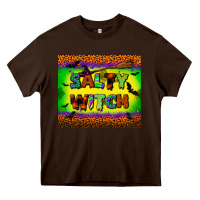 Chocolate Brown salty witch tumbler Heavy Core Tee - BundleAndBundleShop