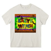 Salty Witch Tumbler Heavy Core Tee | Teevron