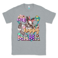 Heather Grey one hoppy mama Classic Tee - FaDigitalArtStudio