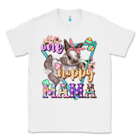 White one hoppy mama Classic Tee - FaDigitalArtStudio