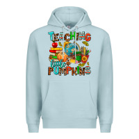 Blue Mist christmas jolly teachers Premium Hoodie - AdoDesignShop