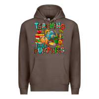 Coffee christmas jolly teachers Premium Hoodie - AdoDesignShop