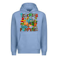 Colony Blue christmas jolly teachers Premium Hoodie - AdoDesignShop