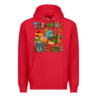 Red christmas jolly teachers Premium Hoodie - AdoDesignShop