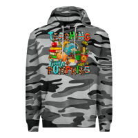 Slate Camo christmas jolly teachers Premium Hoodie - AdoDesignShop