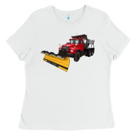 Snow Plow Ladies Tee | Teevron