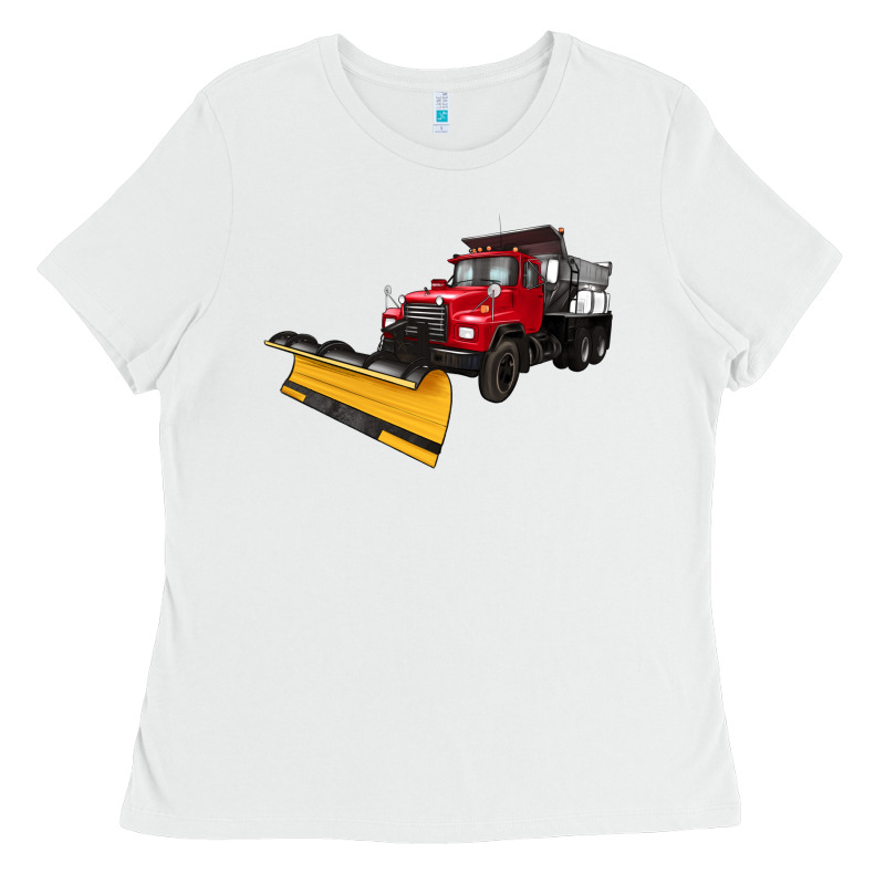 Snow Plow Ladies Tee by Artiststas | Teevron