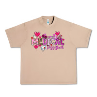 Burro Valentine Medical Assistant Urban Heavy Tee - CowhideDigitalArt