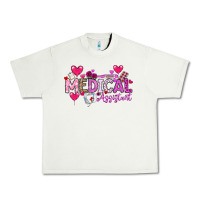 Pistachio Valentine Medical Assistant Urban Heavy Tee - CowhideDigitalArt