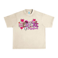 Sandshell Valentine Medical Assistant Urban Heavy Tee - CowhideDigitalArt