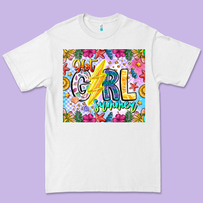 Hot Girl Summer Premium Tee Designed By Cowhidedigitalart