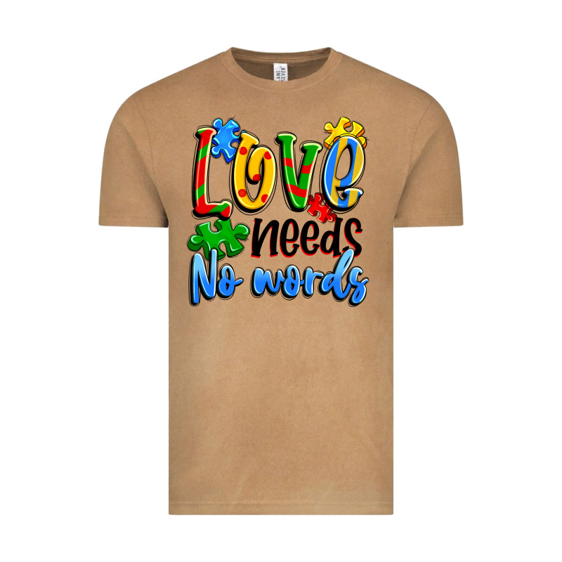 Love Needs No Words Vintage Tee by Artiststas | Teevron