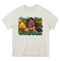 Cream pumpkin kisses harvest wishes Heavy Core Tee - BundleAndBundleShop