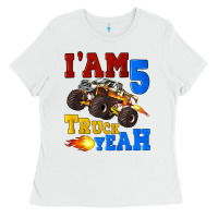 White i'am five truck yeah Ladies Tee - Artiststas