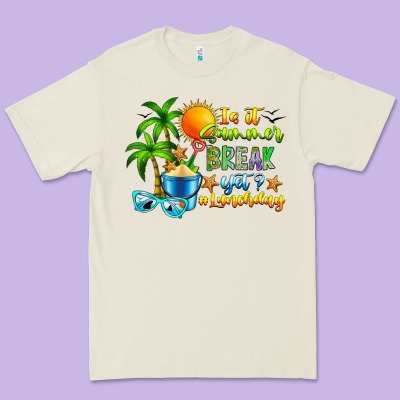 Is It Summer Break Premium Tee Designed By Cowhidedigitalart